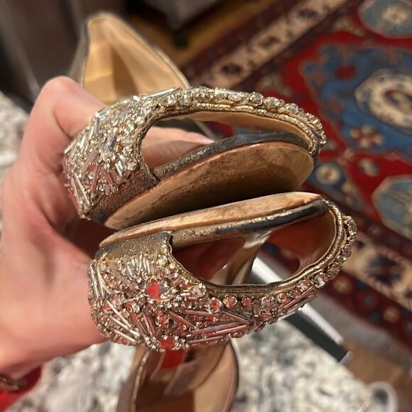 Badgley Mischka Maria Embellished D'orsay Pump - Picture 6 of 9